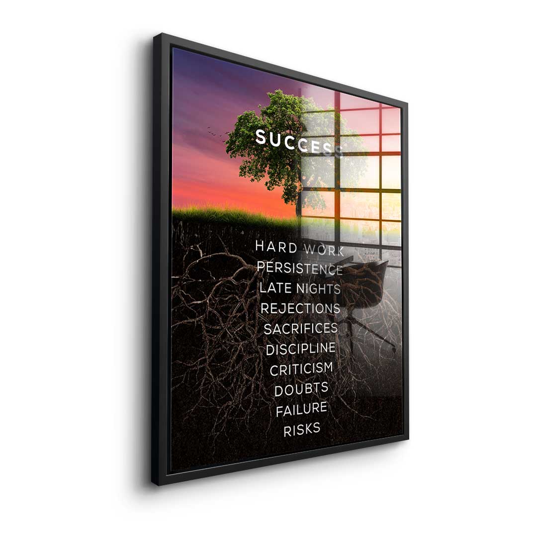 Tree of Success - acrylic glass