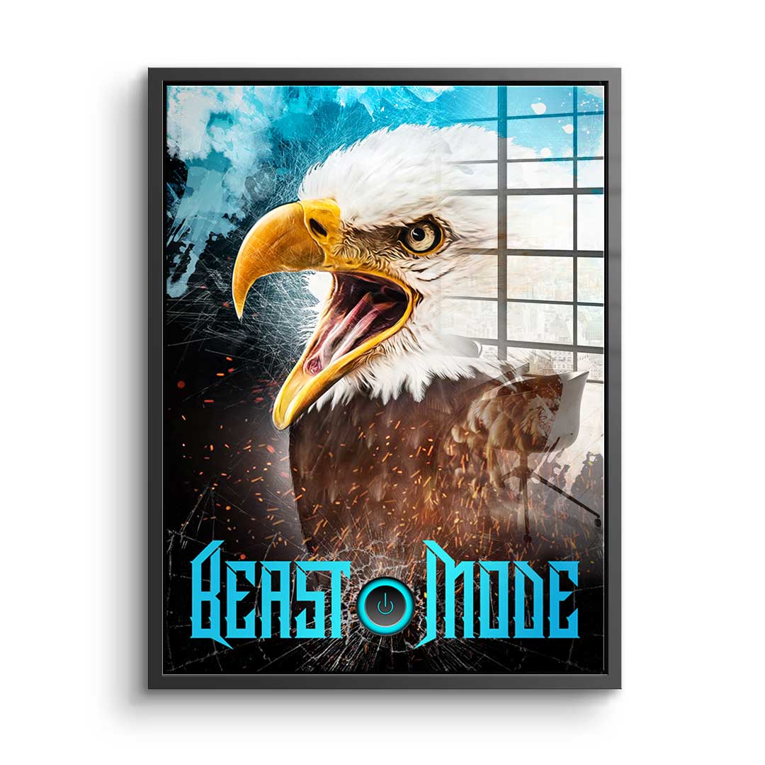 Beast Mode Eagle - acrylic glass