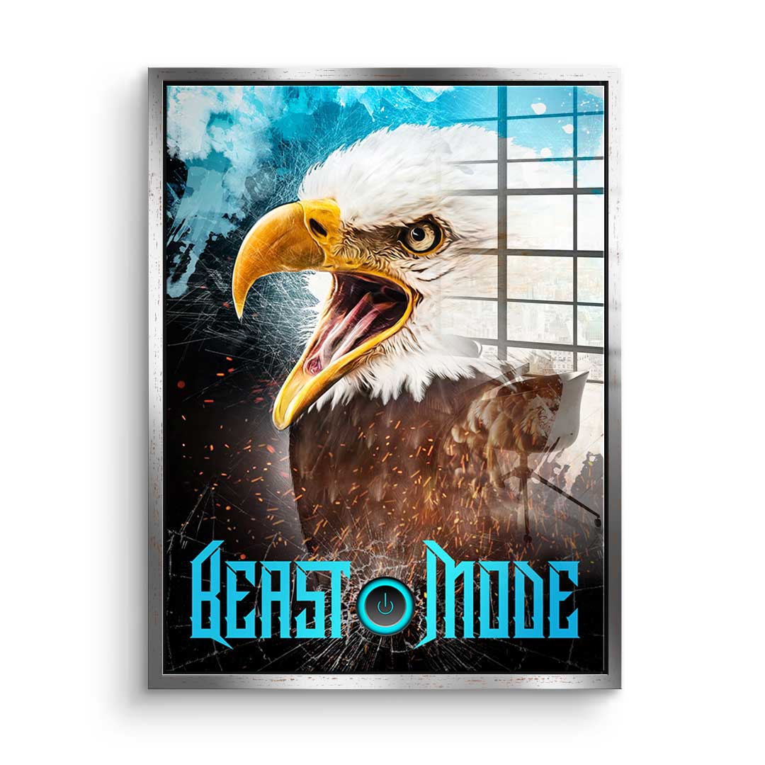 Beast Mode Eagle - acrylic glass