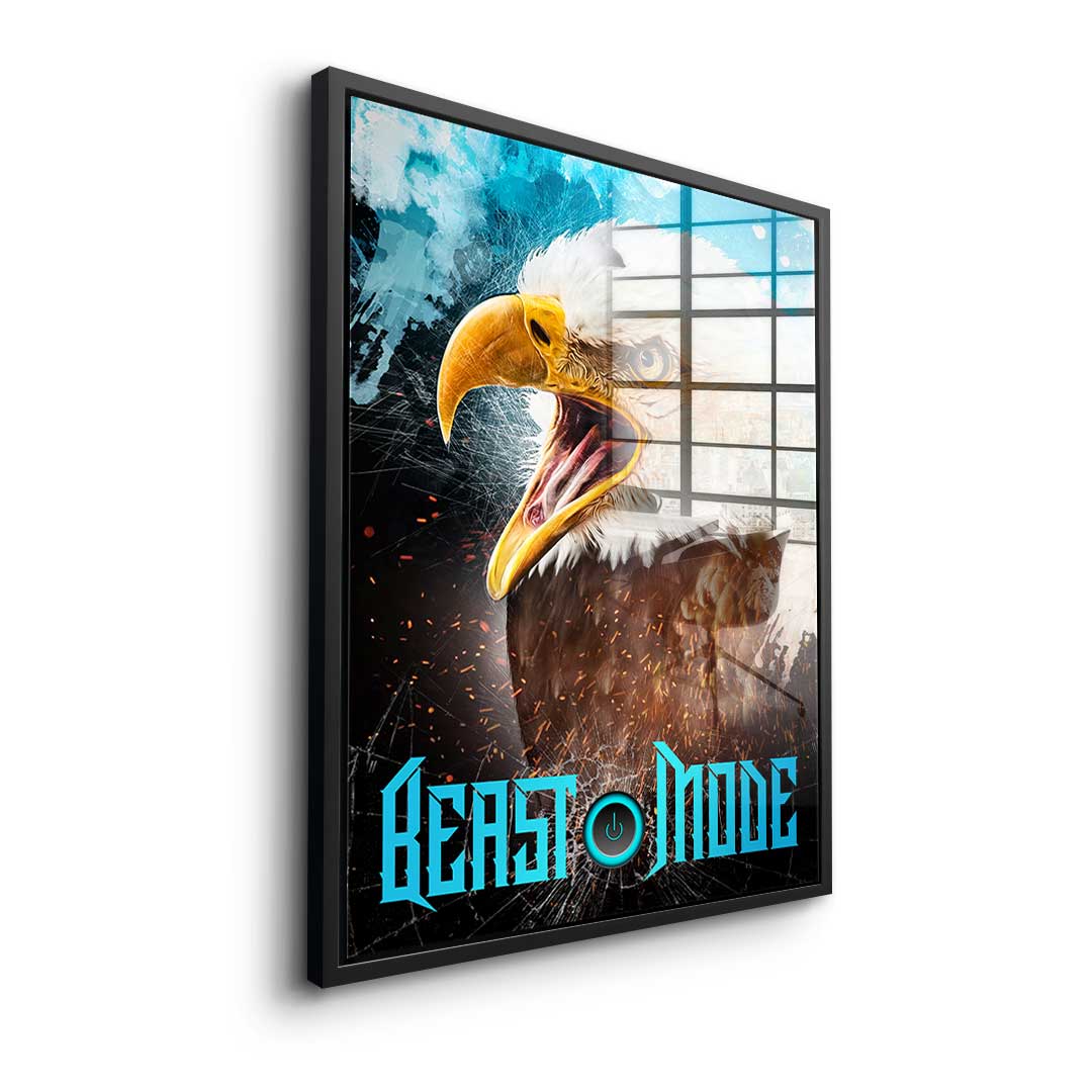 Beast Mode Eagle - acrylic glass