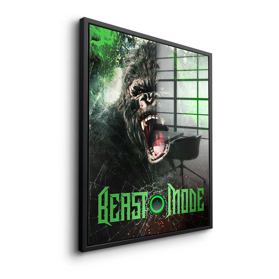 Beast Mode Gorilla - acrylic glass