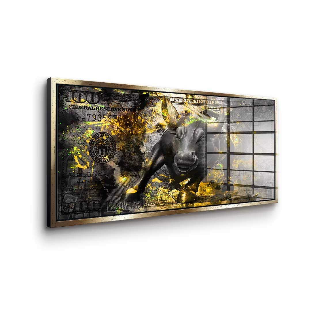 Black Bull - acrylic glass