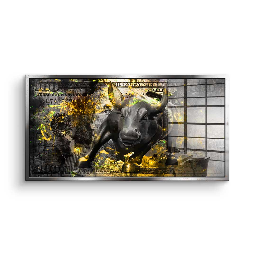 Black Bull - acrylic glass