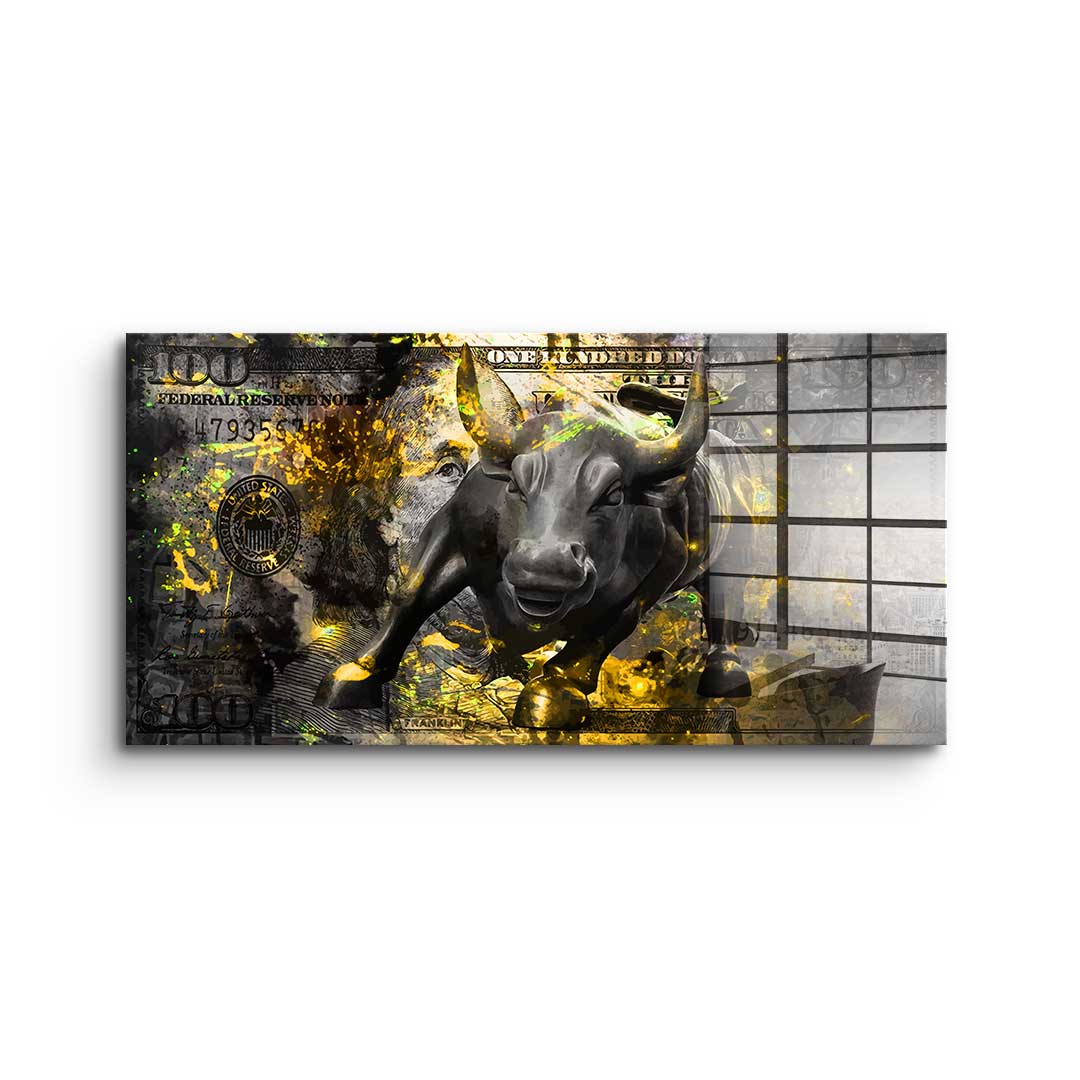 Stock market - acrylic glass 3x