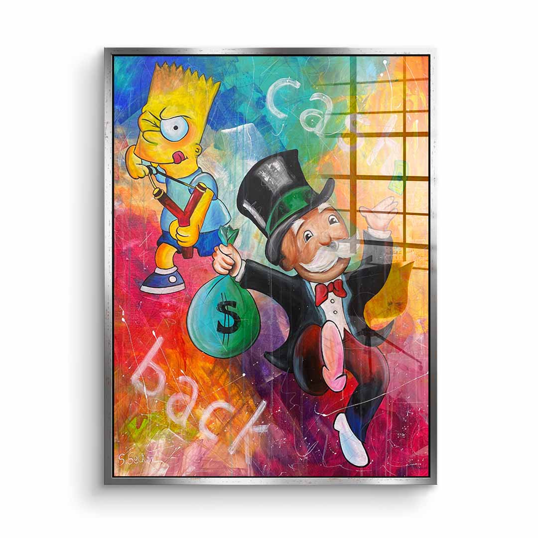 Cash Back - acrylic glass