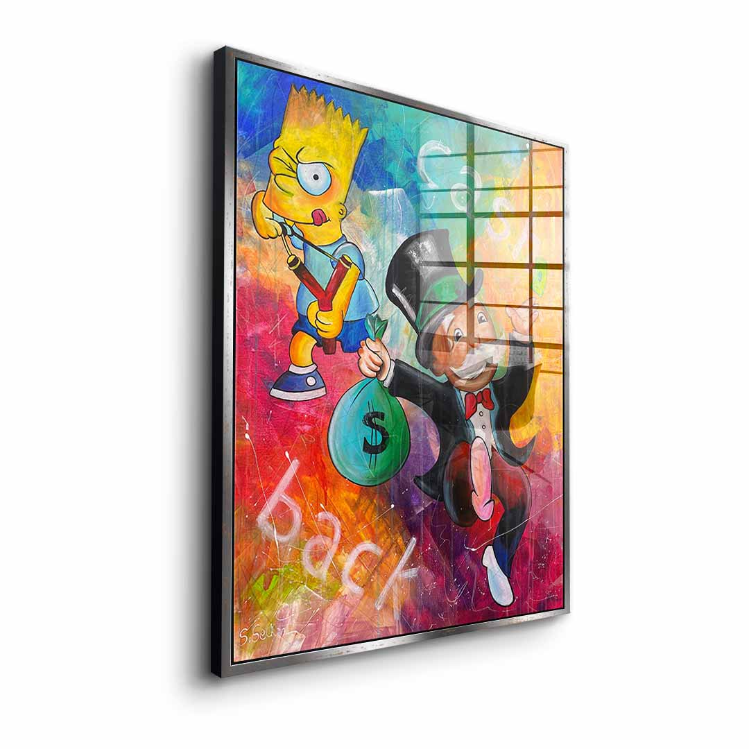 Cash Back - acrylic glass