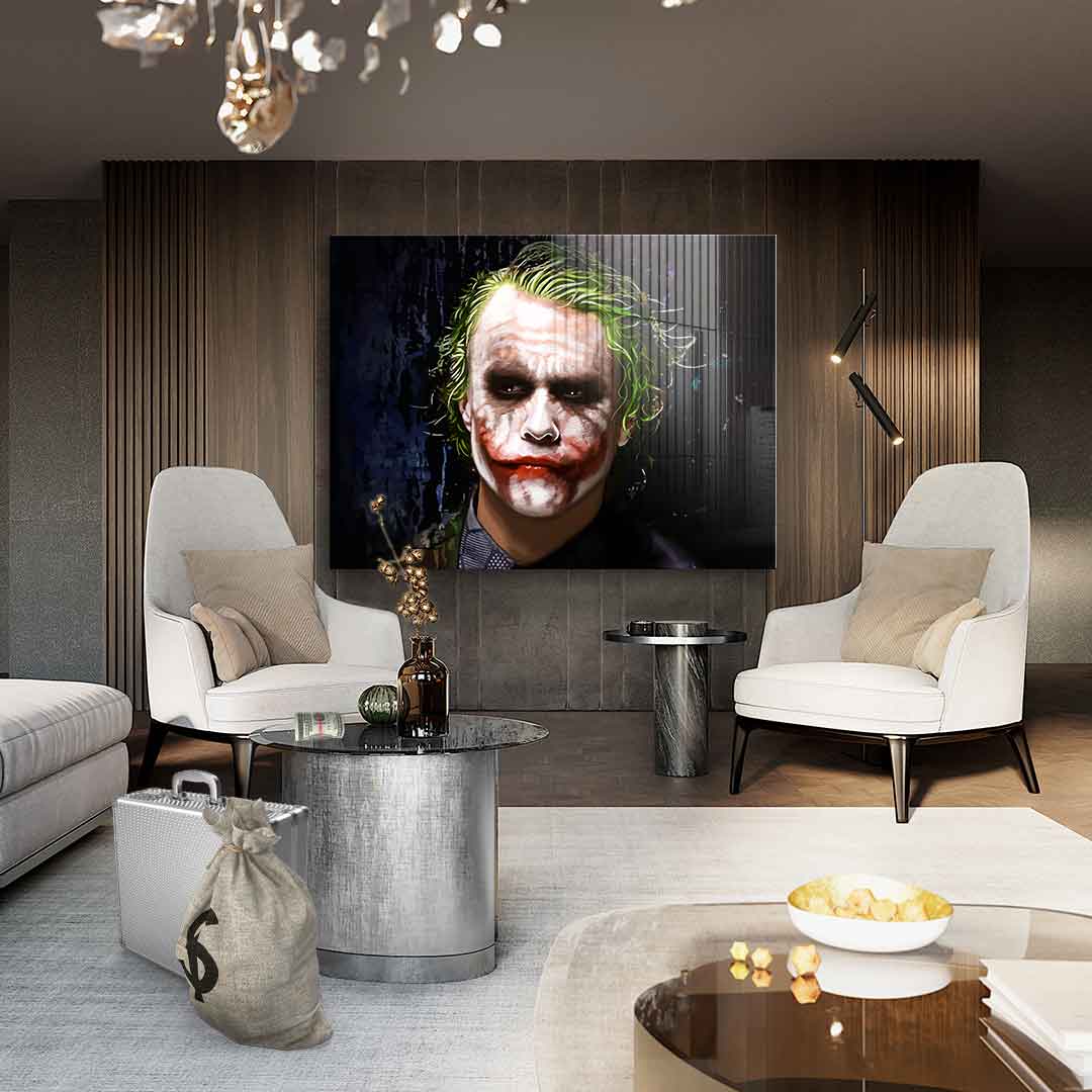 Crazy Joker - acrylic glass