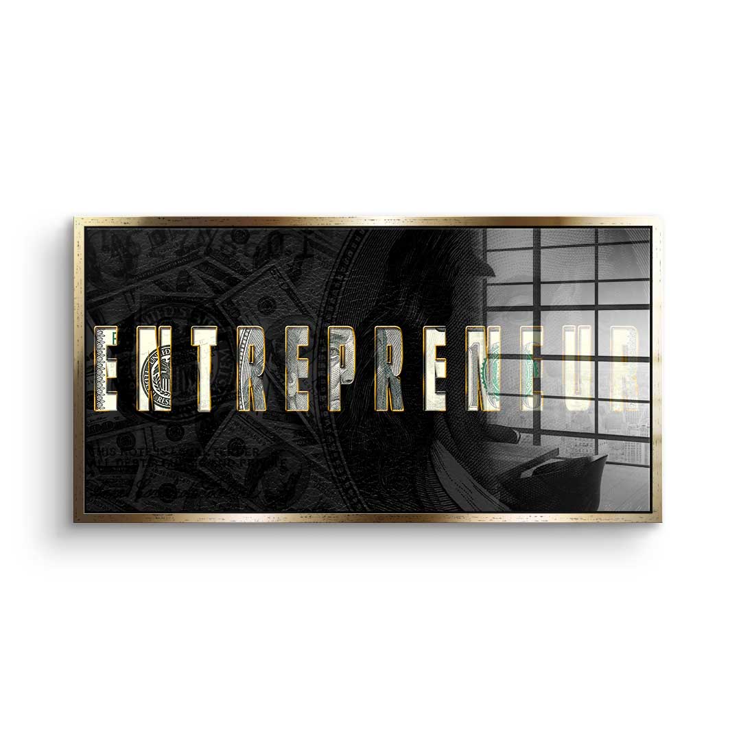 ENTREPRENEUR - acrylic glass