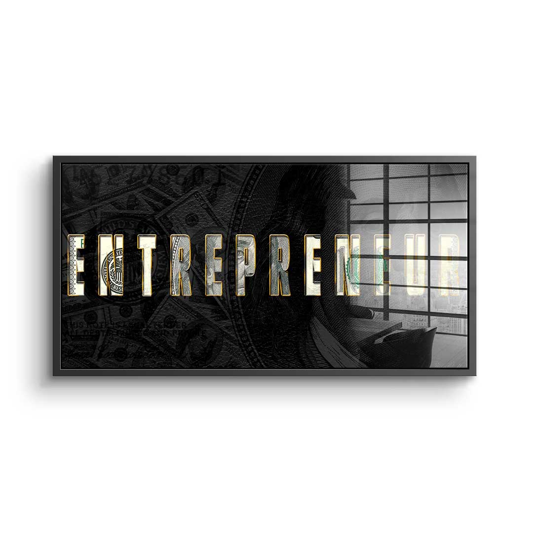 ENTREPRENEUR - acrylic glass