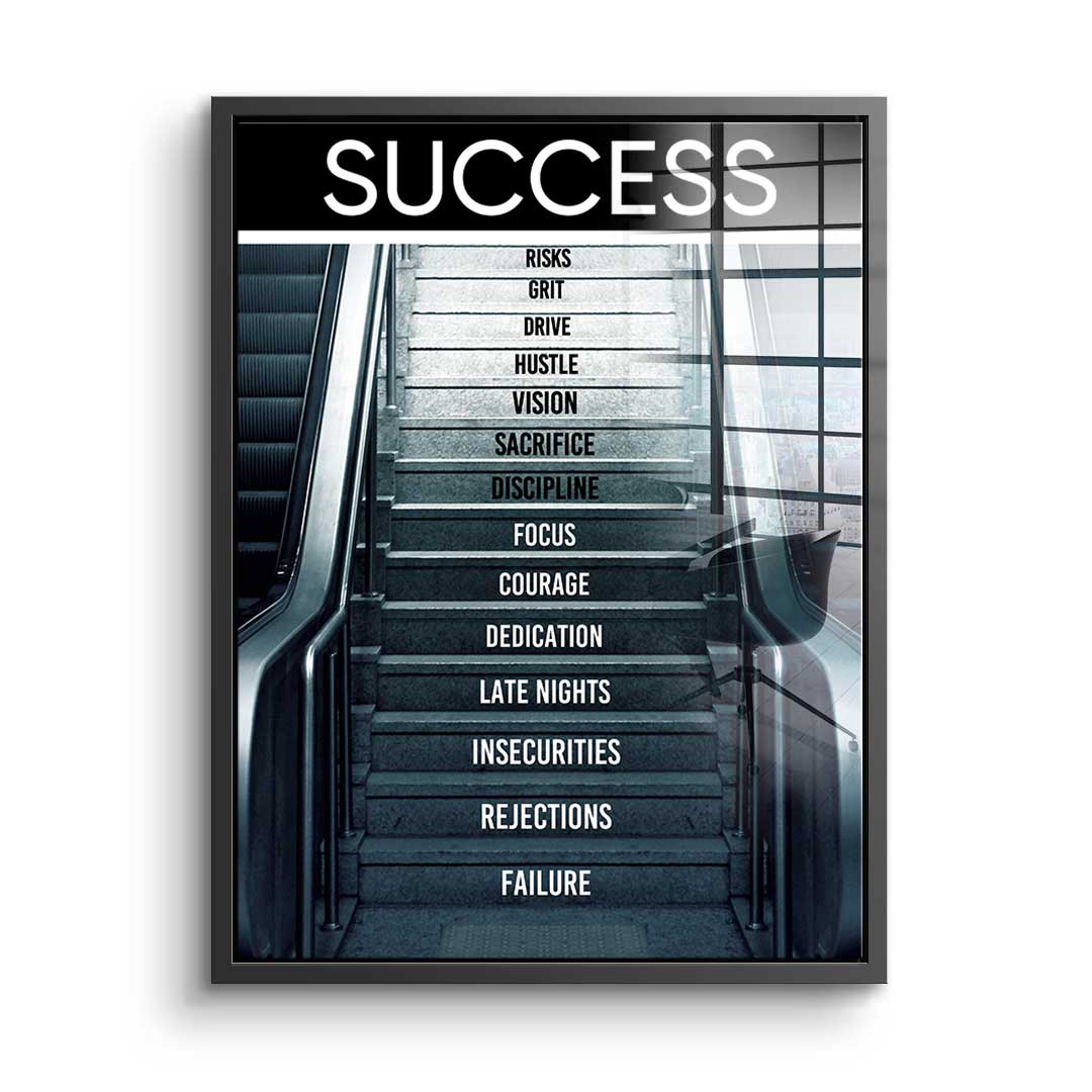 ESCALATOR OF SUCCESS - acrylic glass