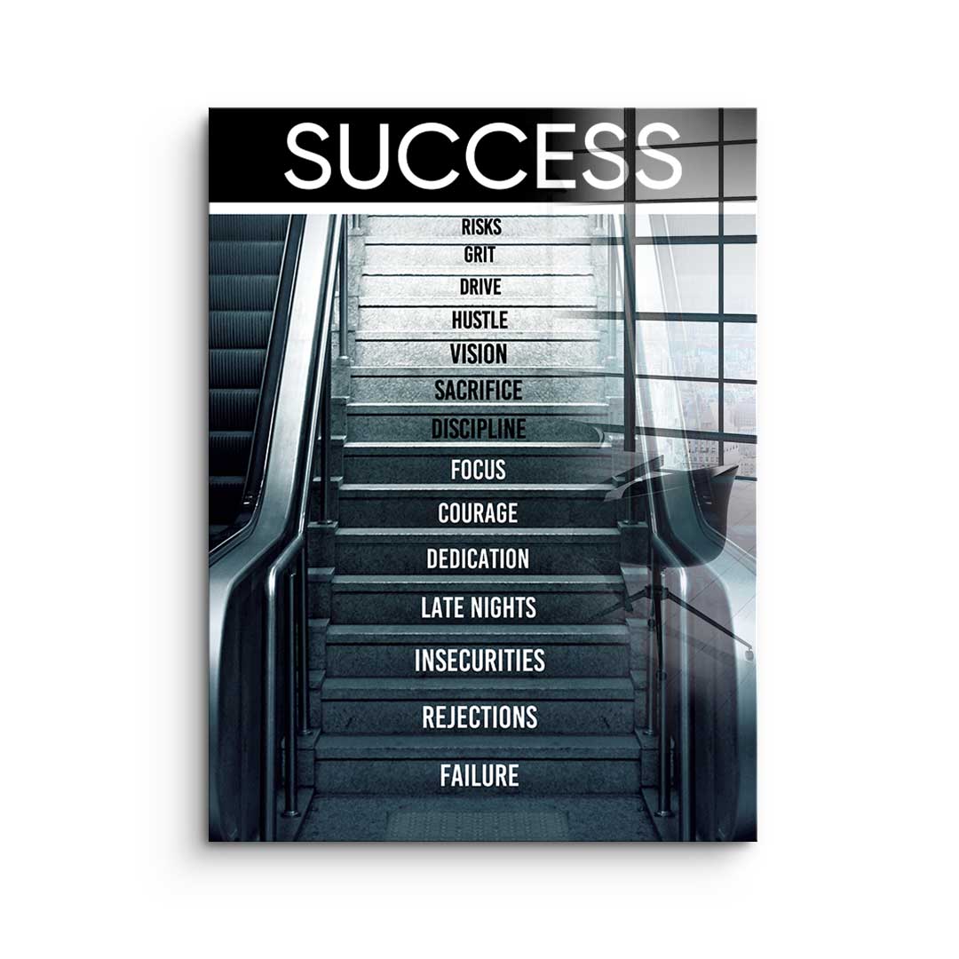 ESCALATOR OF SUCCESS - acrylic glass