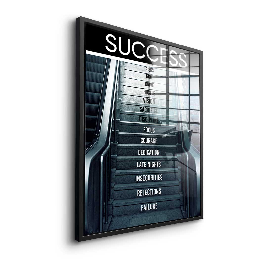 ESCALATOR OF SUCCESS - acrylic glass