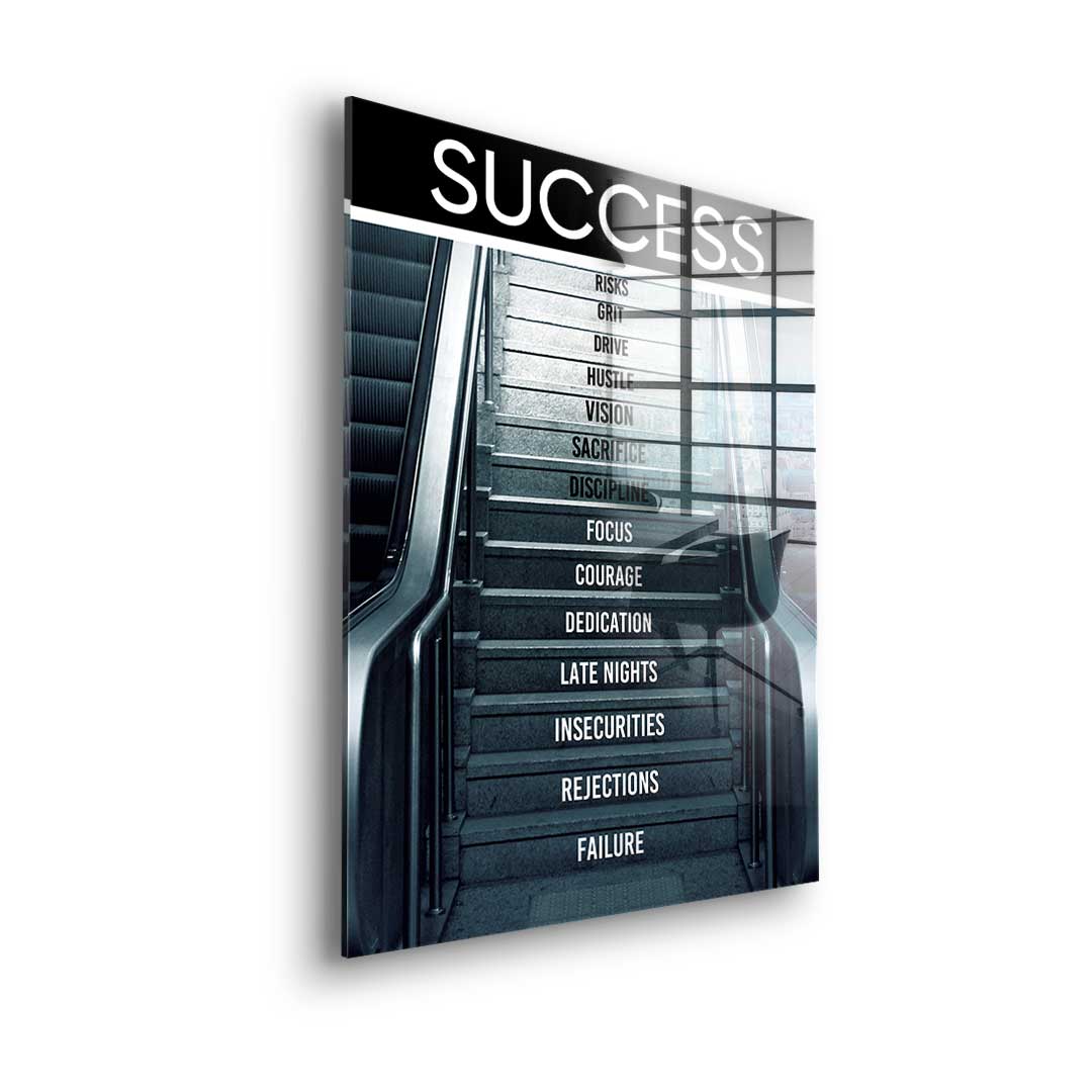 ESCALATOR OF SUCCESS - acrylic glass