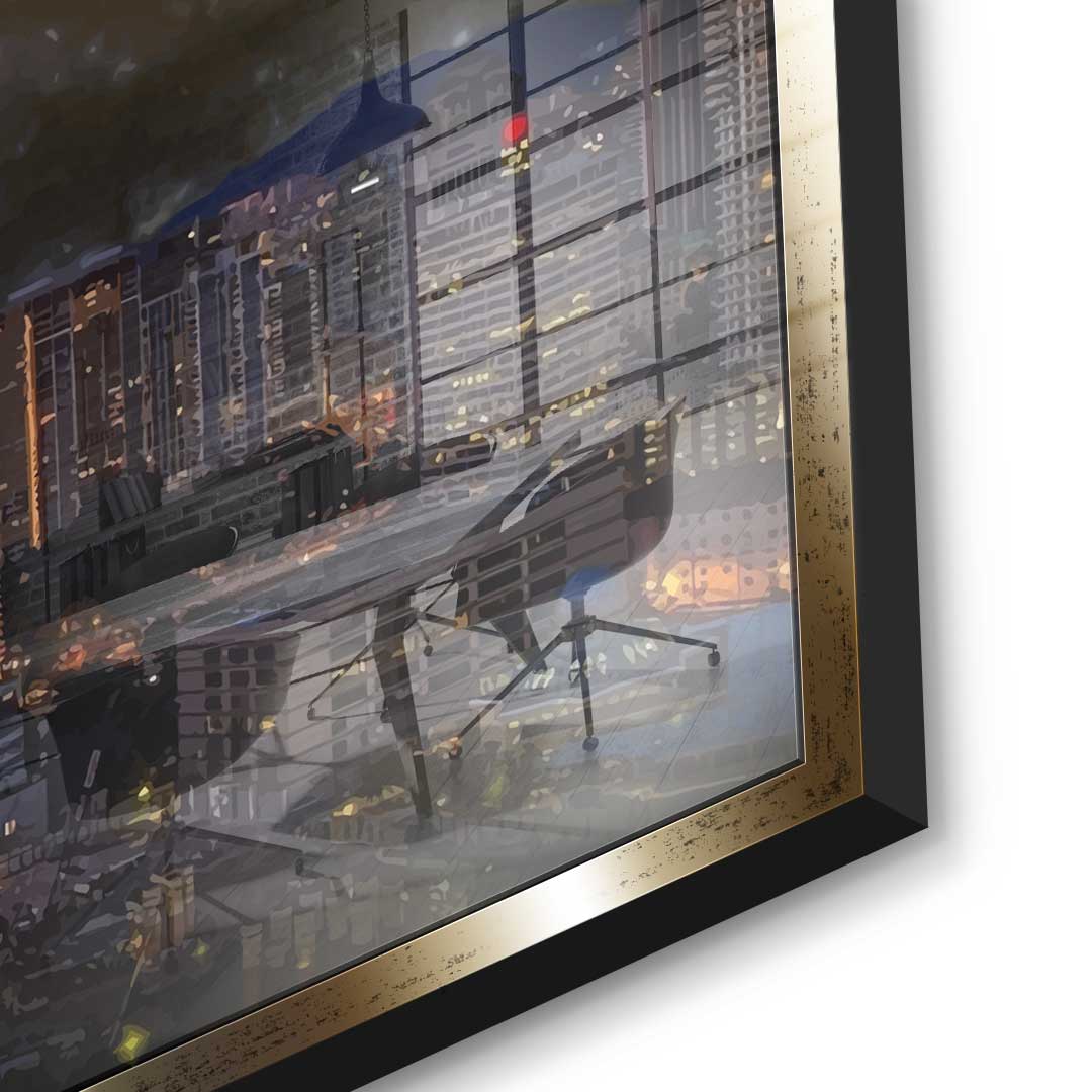 City of the Galaxy - acrylic glass