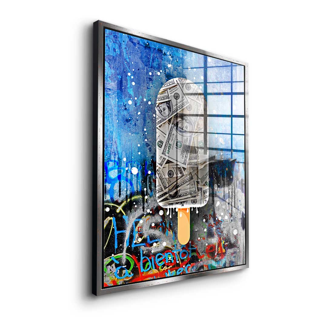 Graffiti Ice - acrylic glass