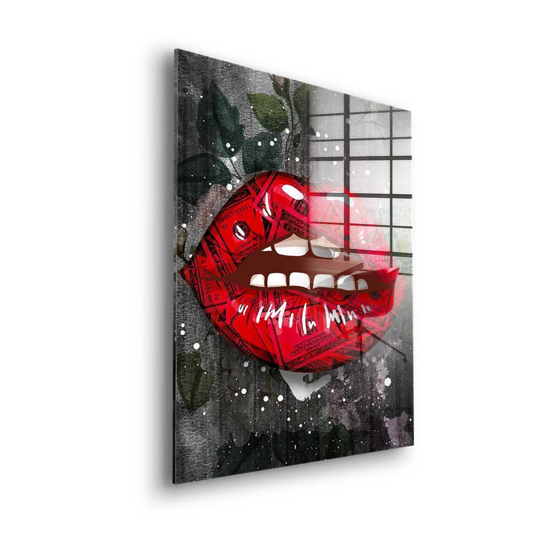 Modern Kiss acrylic glass