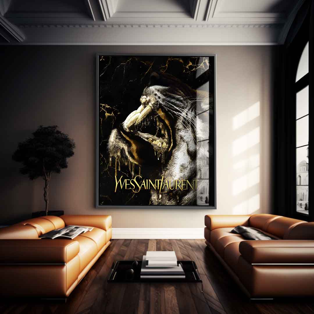 Luxury Tiger - acrylic glass