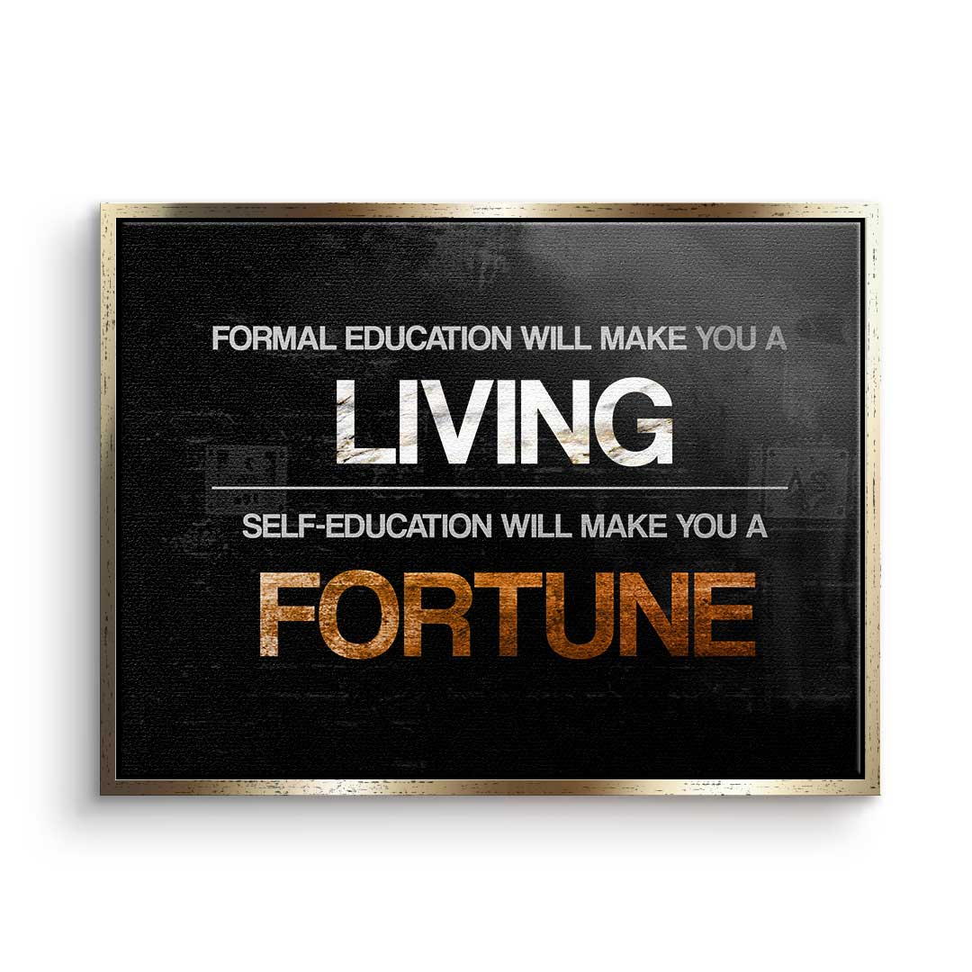 Formal education vs self-education