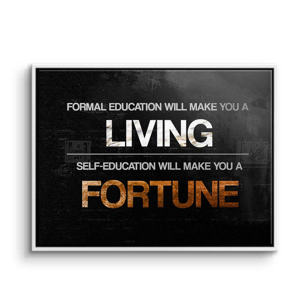 Formal education vs self-education