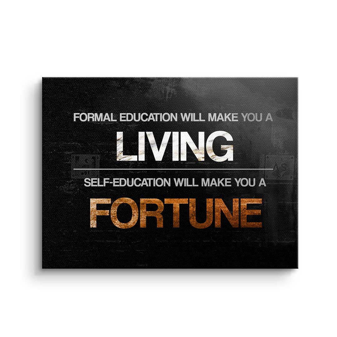 Formal education vs self-education