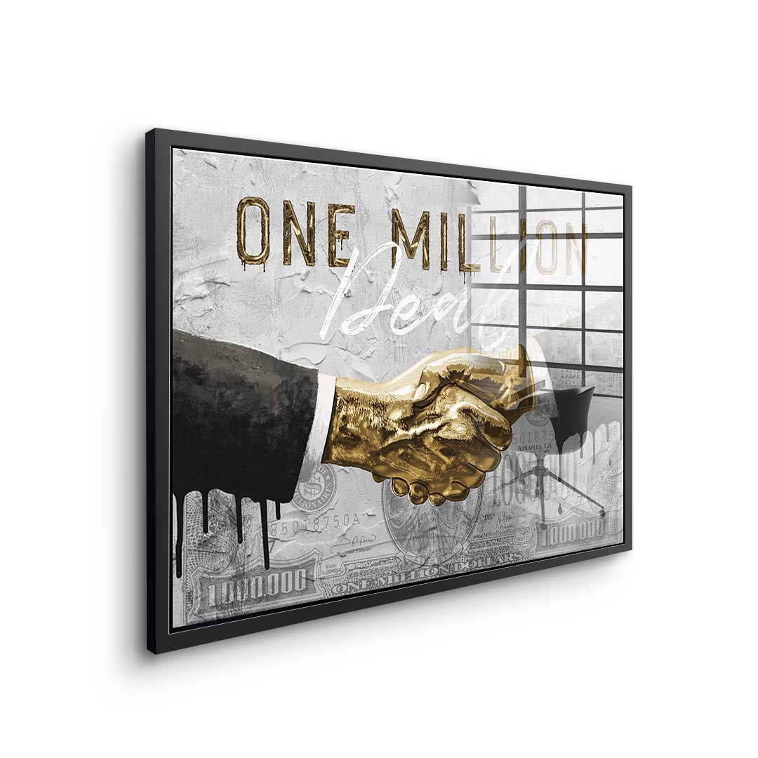 One Million Deal - acrylic glass