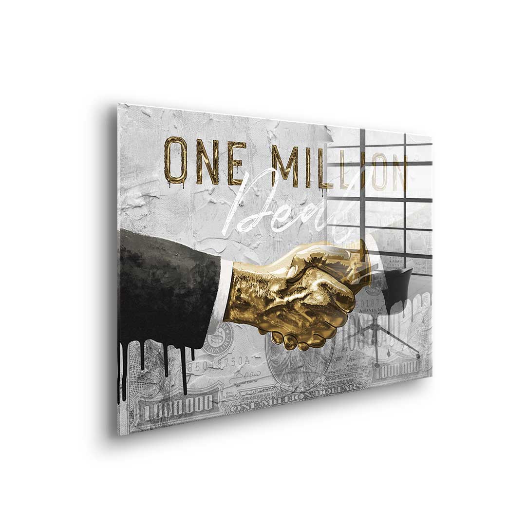 One Million Deal - acrylic glass