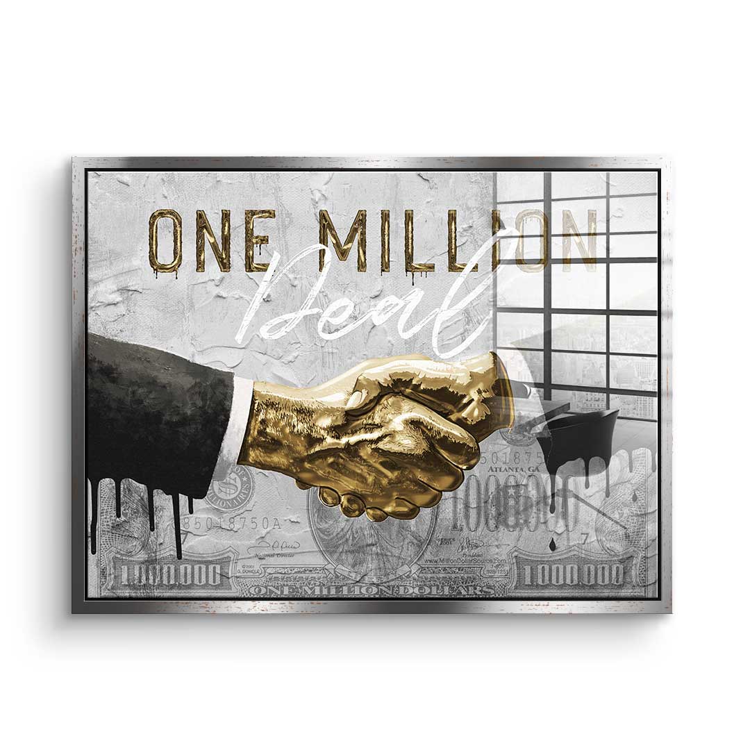 One Million Deal - acrylic glass