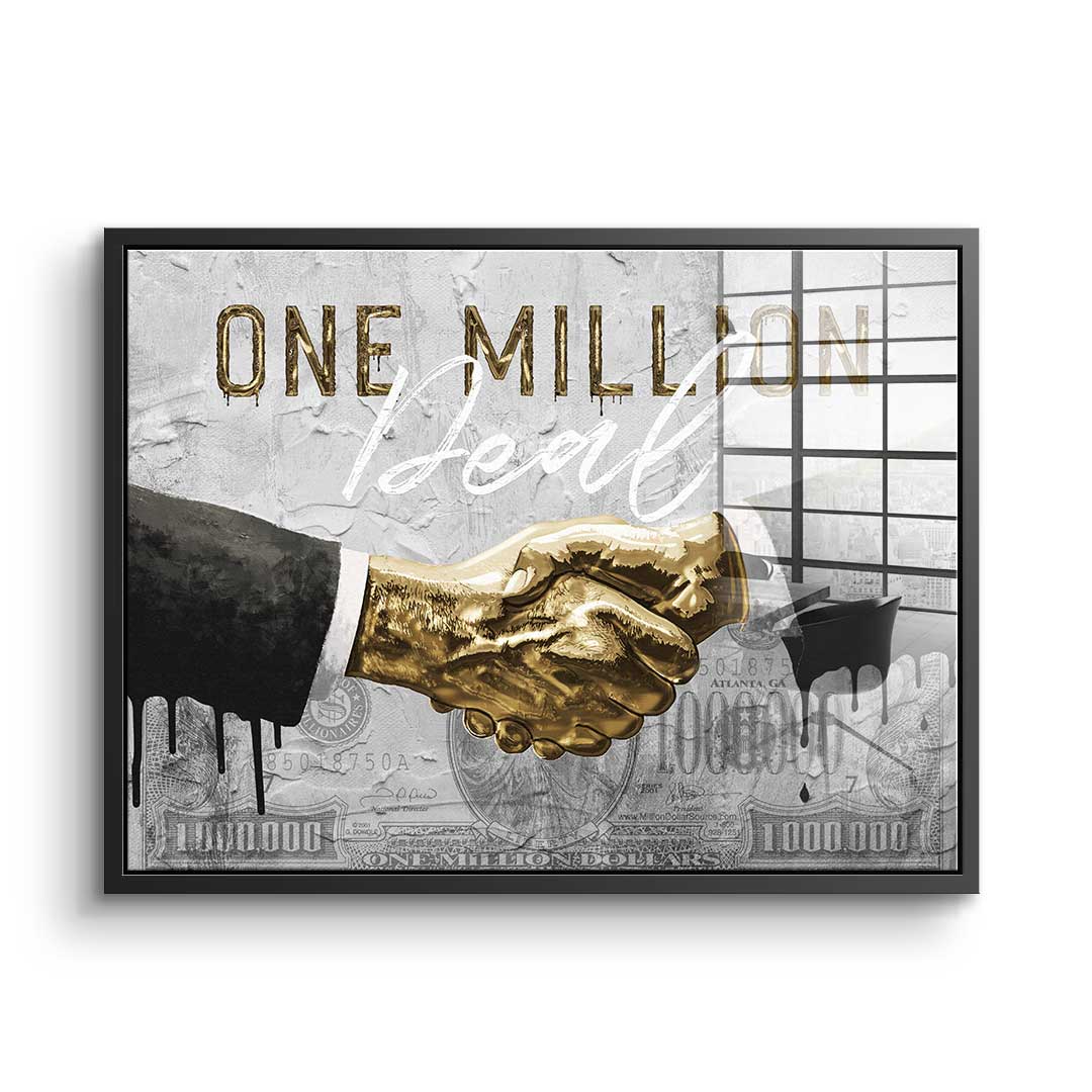 One Million Deal - acrylic glass