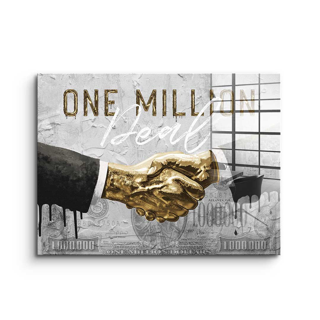 One Million Deal - acrylic glass