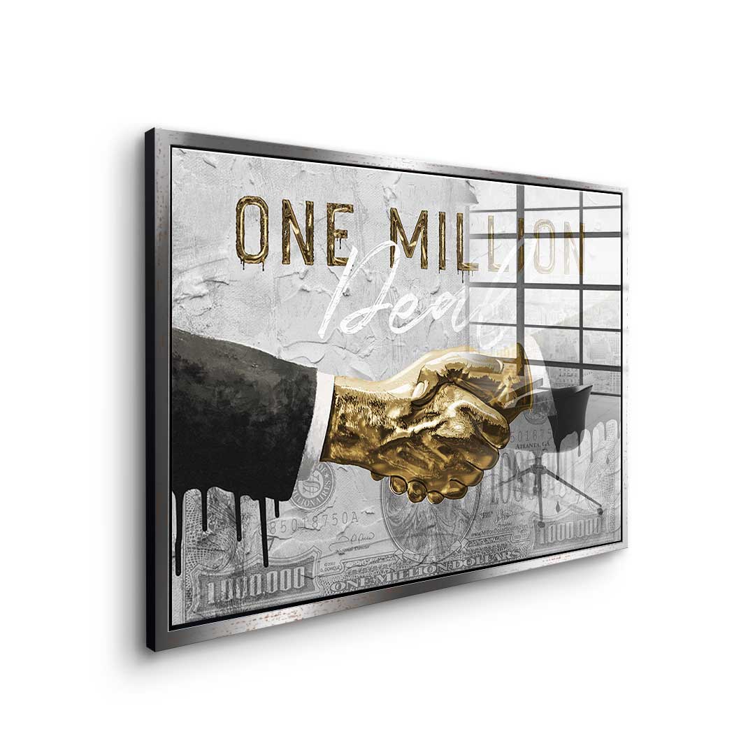 One Million Deal - acrylic glass