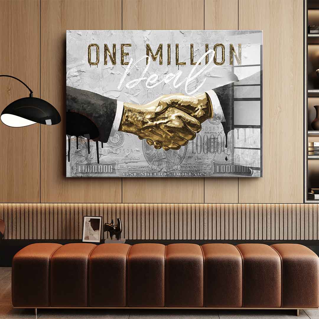 One Million Deal - acrylic glass