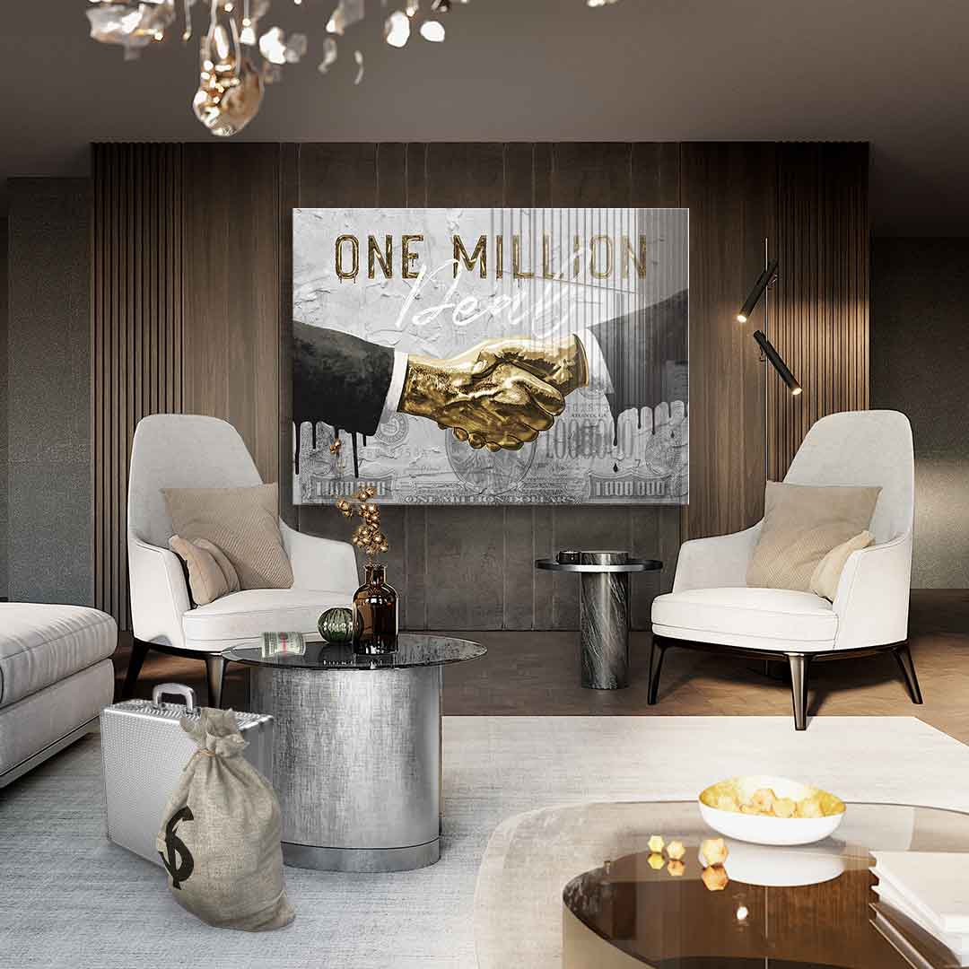 One Million Deal - acrylic glass