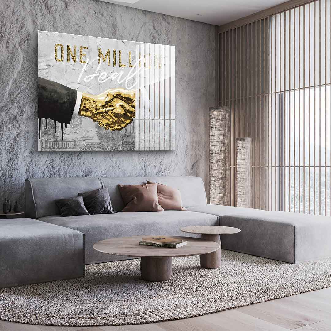 One Million Deal - acrylic glass