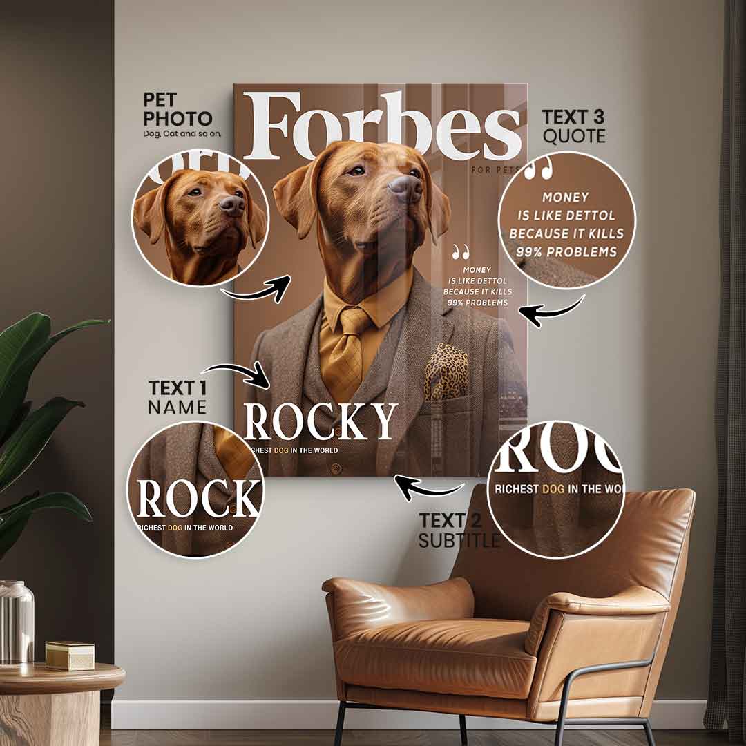 Forbes customizable - acrylic glass