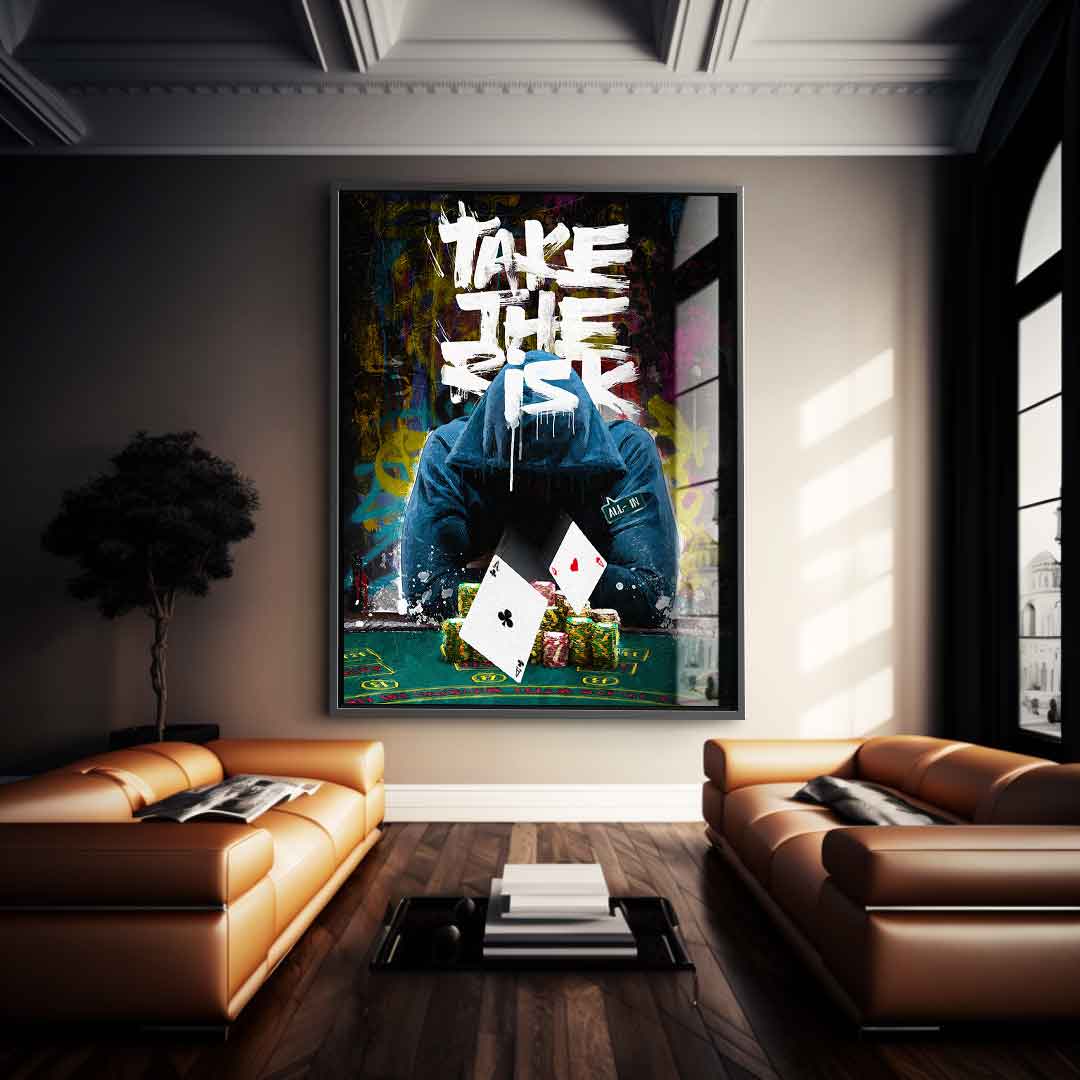 Take The Risk - acrylic glass