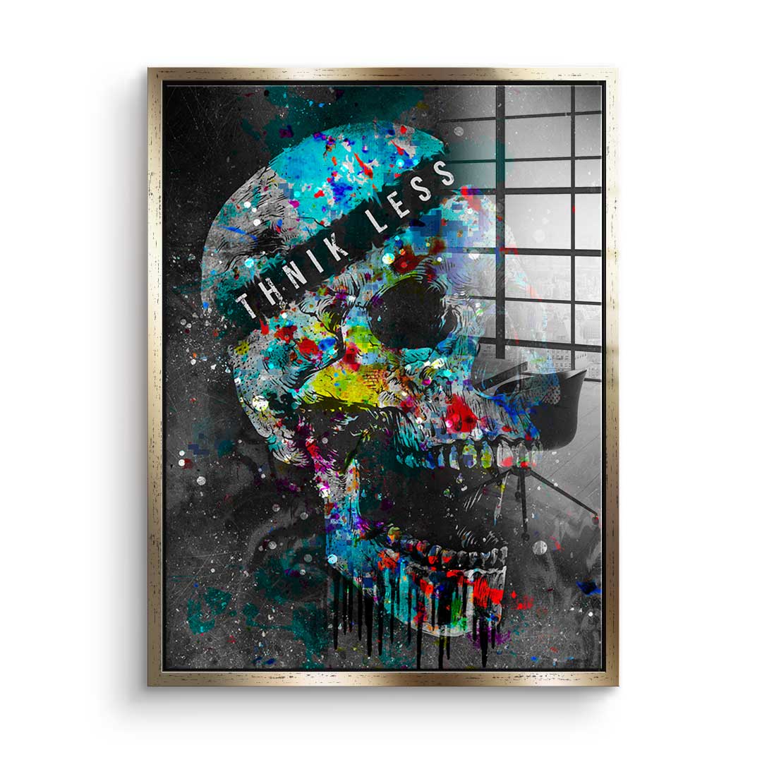 Think Less - acrylic glass