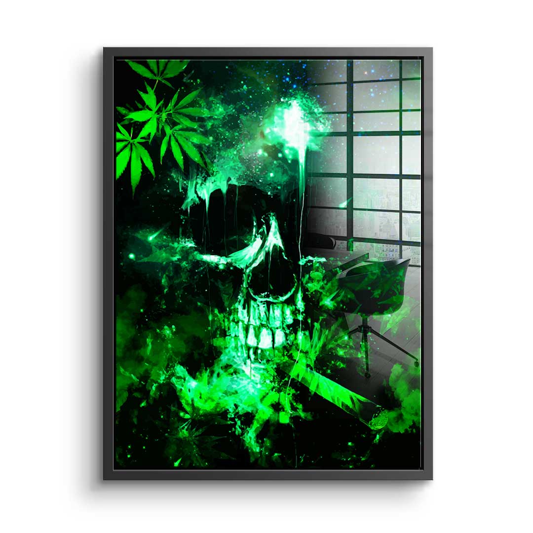 Toxic Green - acrylic glass