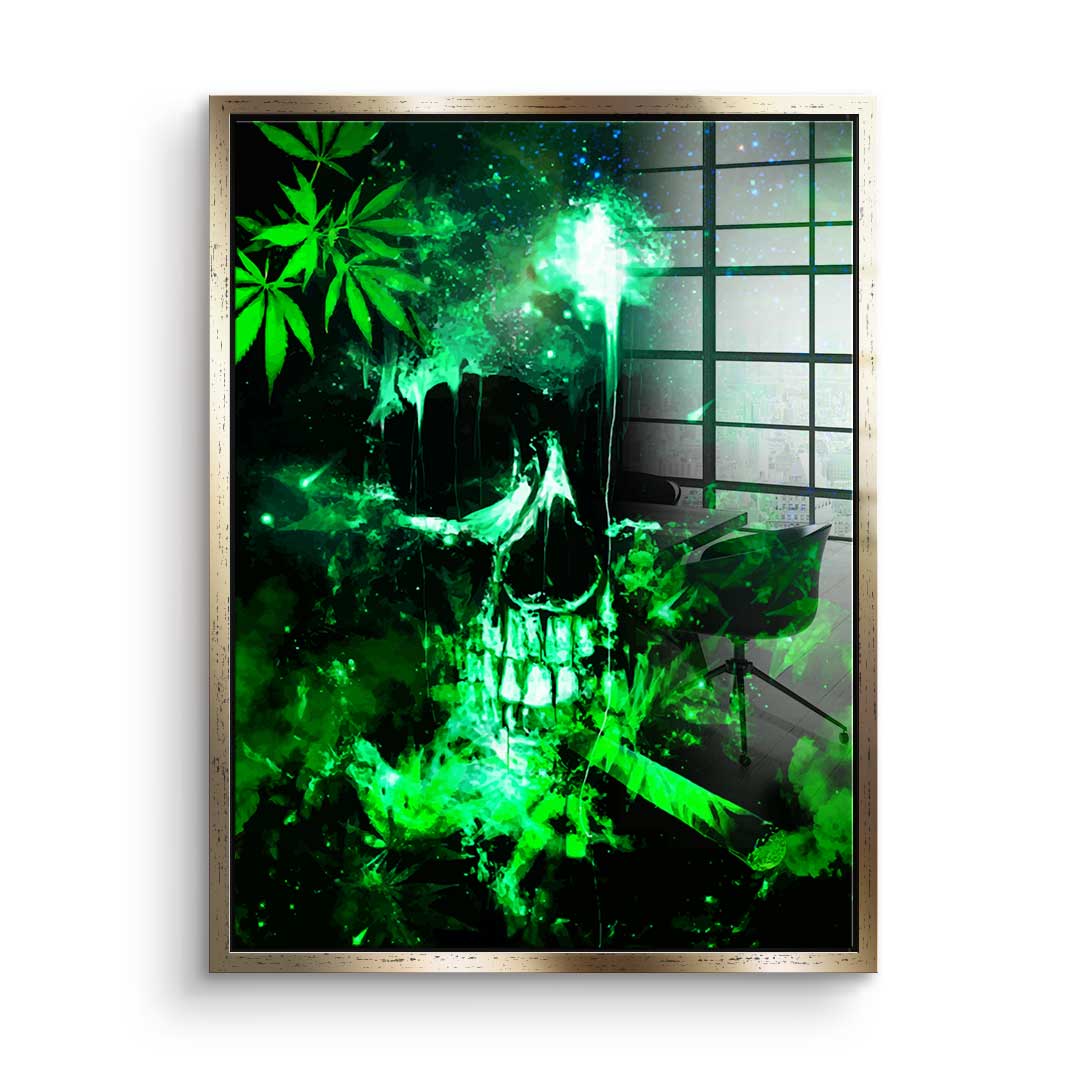 Toxic Green - acrylic glass