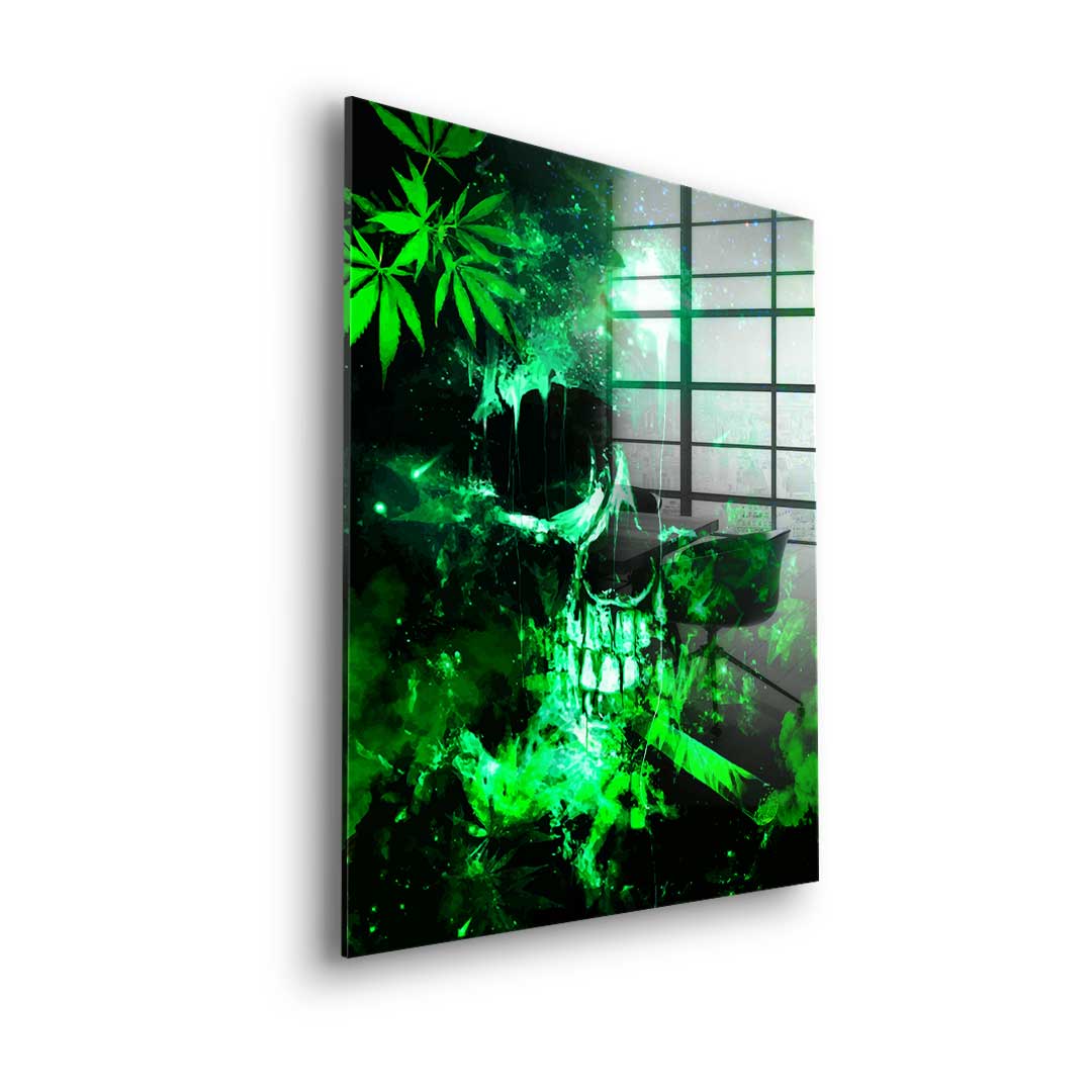 Toxic Green - acrylic glass