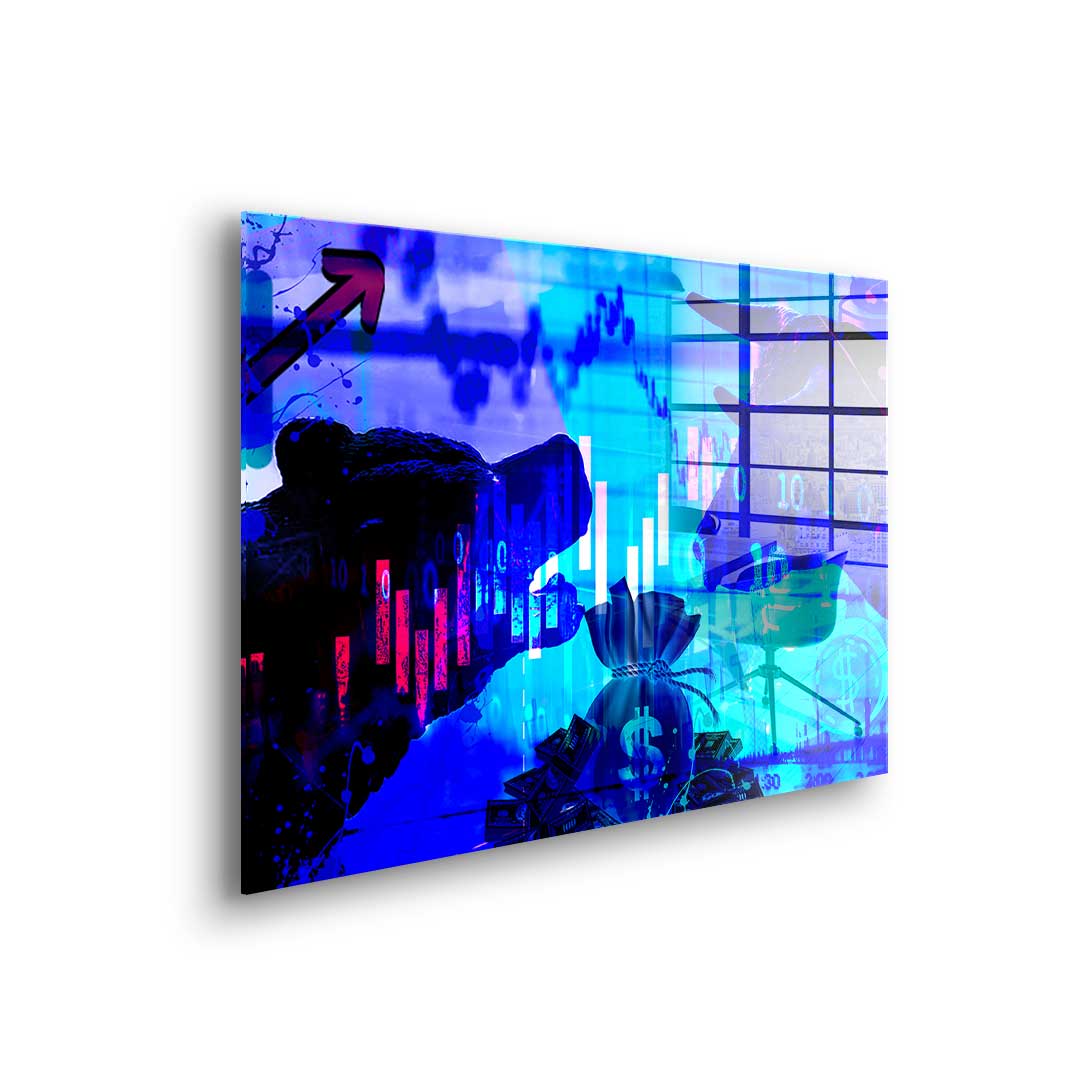 Trading Goal - acrylic glass