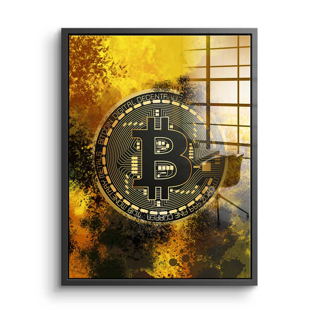 Wild Bitcoin - acrylic glass