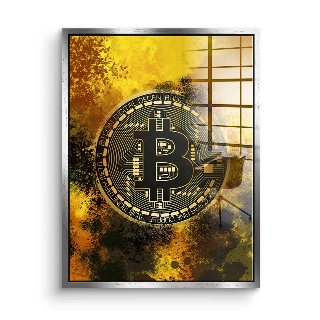 Wild Bitcoin - acrylic glass