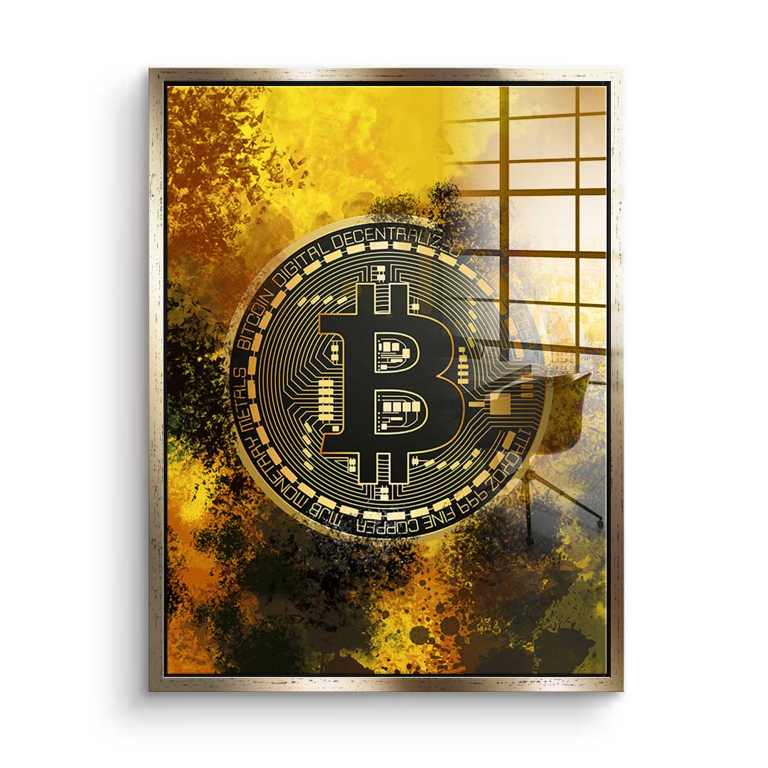 Wild Bitcoin - acrylic glass