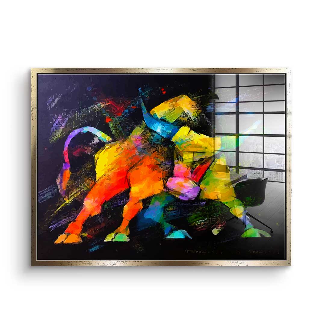 Wild Bull - acrylic glass