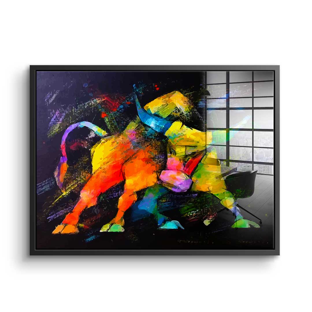 Wild Bull - acrylic glass