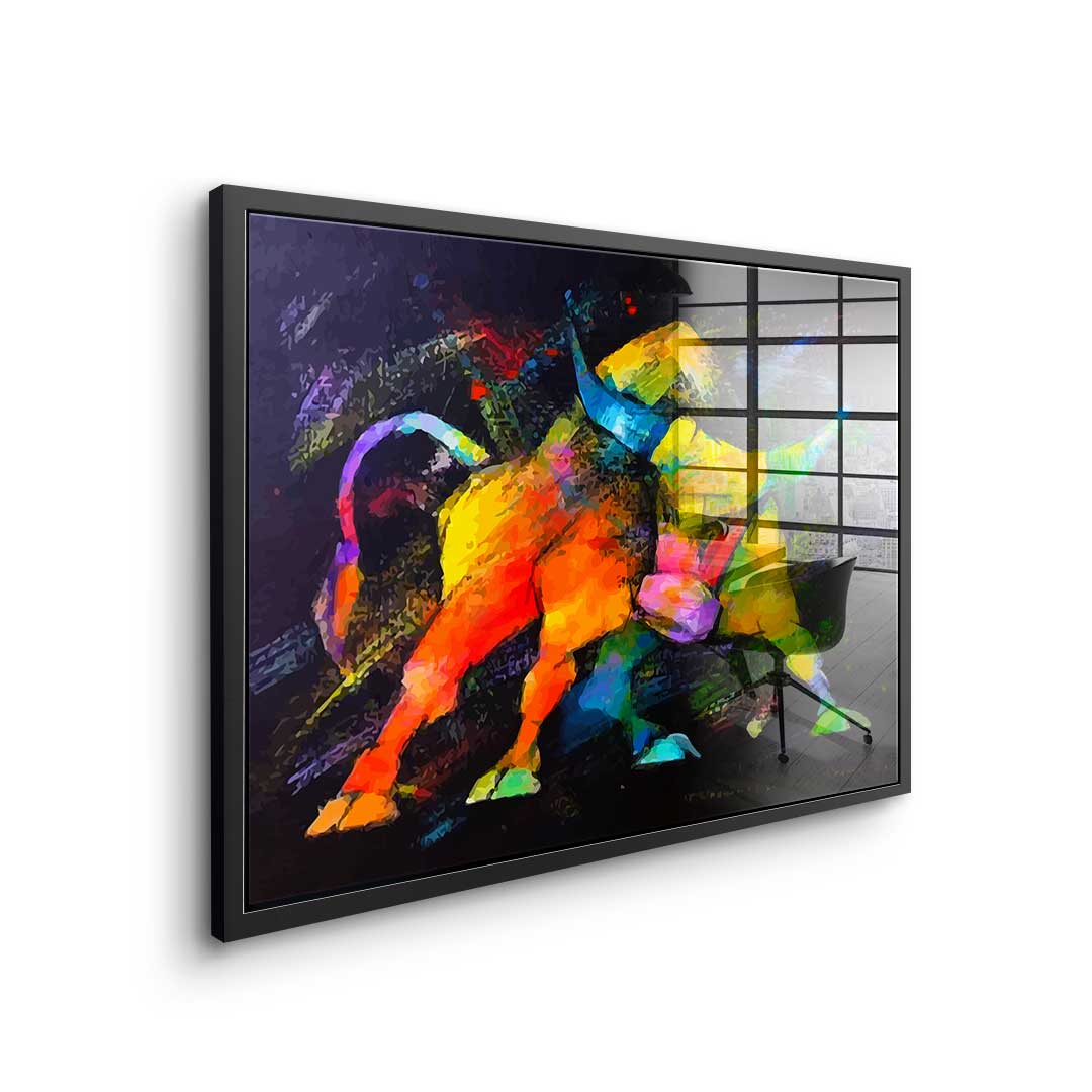 Wild Bull - acrylic glass