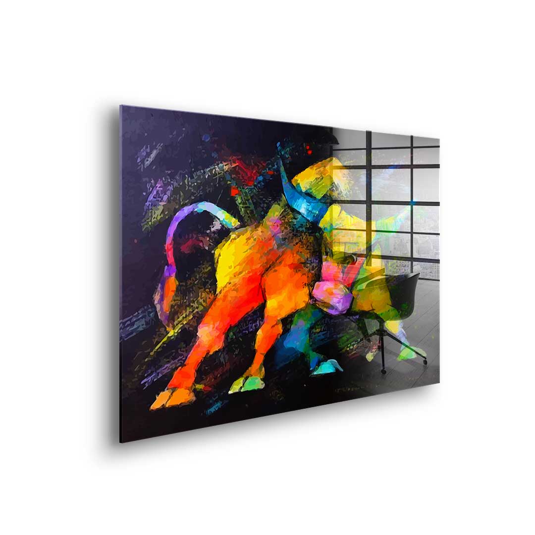 Wild Bull - acrylic glass