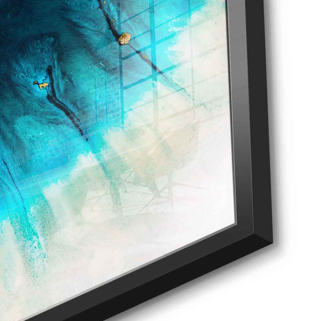 Aqua Echoes - acrylic glass