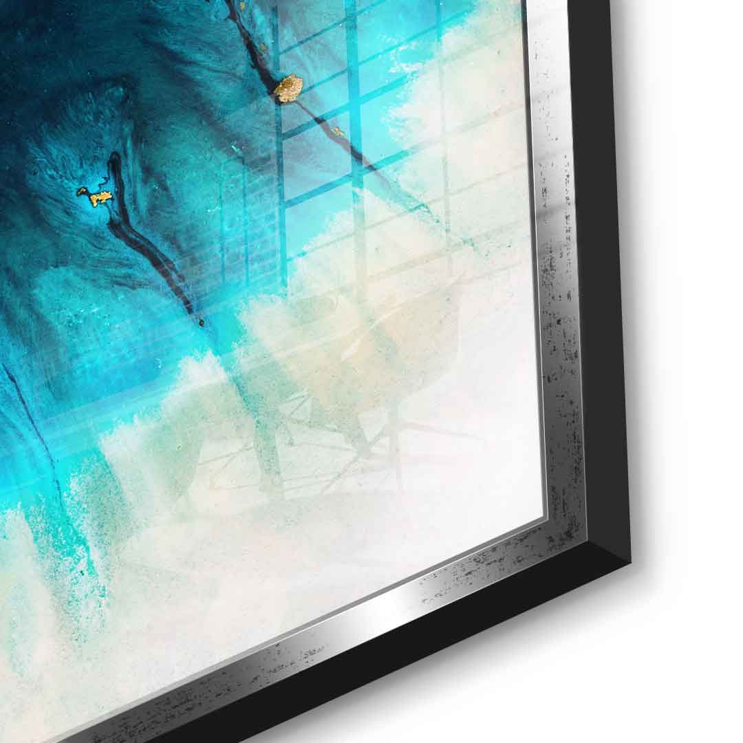 Aqua Echoes - acrylic glass