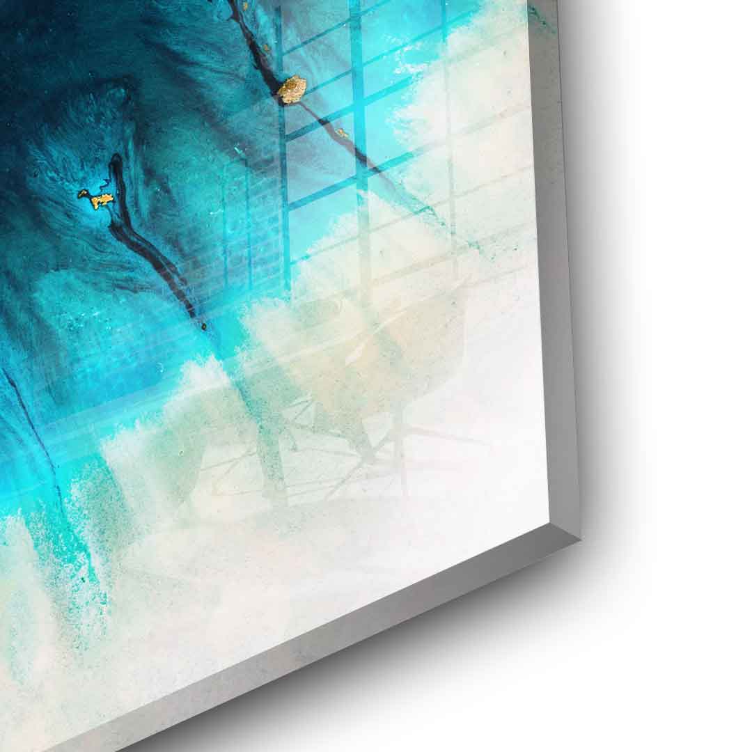 Aqua Echoes - acrylic glass